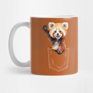 Pocket animals red panda Mug
